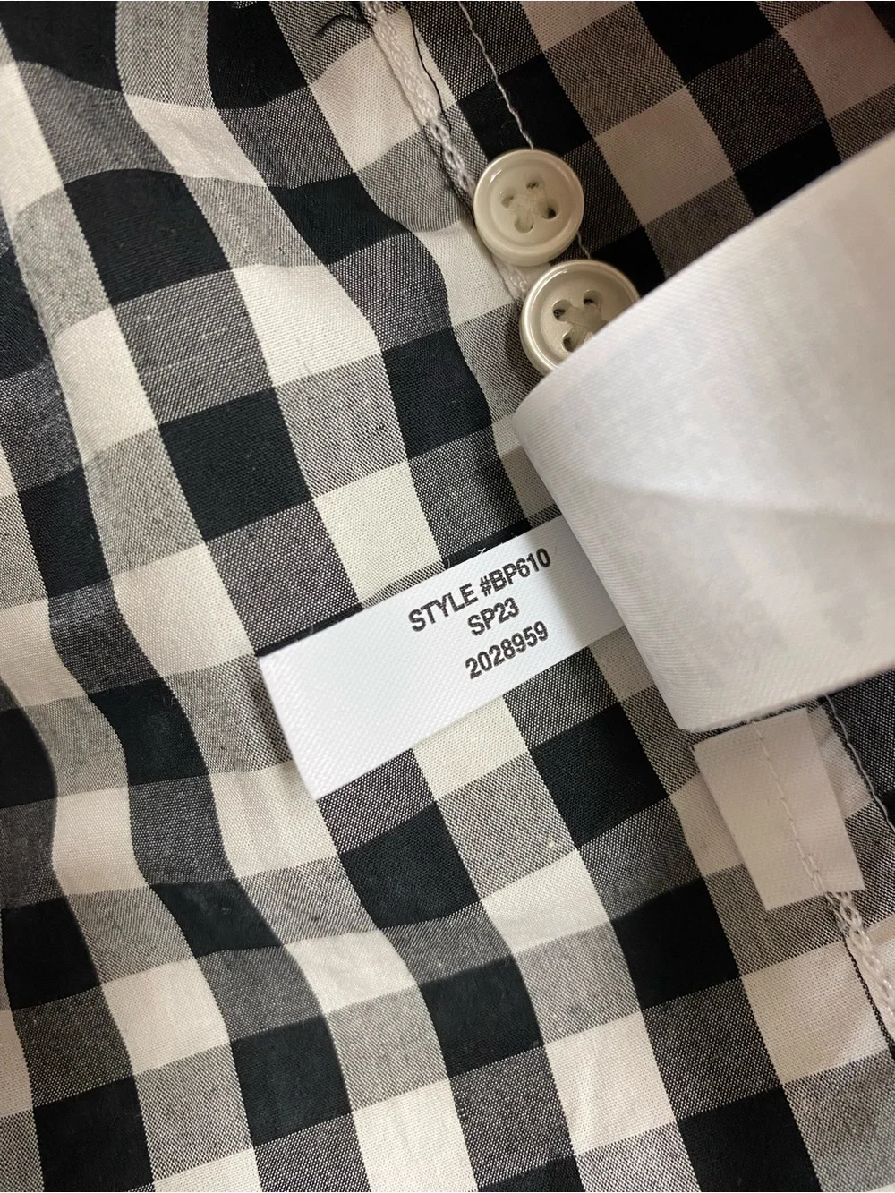 J. Crew Garcon Shirt in Gingham Cotton Poplin